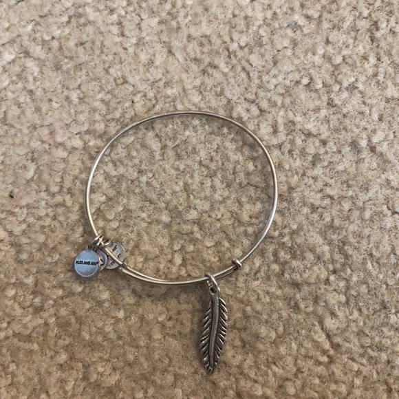 Alex and Ani Jewelry - Alex and ani feather bracelet